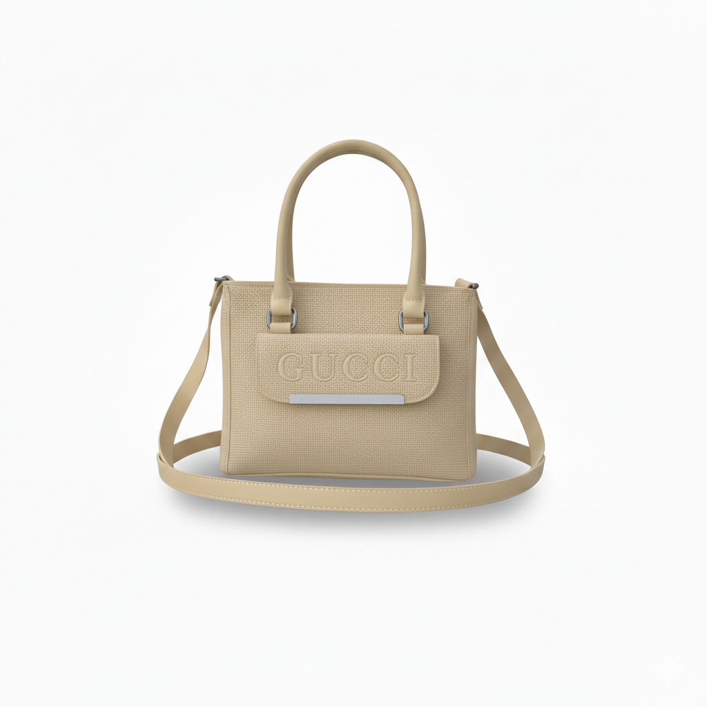 Structured Crossbody Tote Handbag